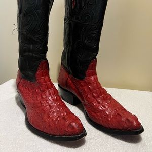 Mens Croc Cowboy Boots